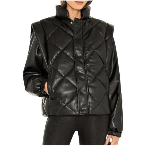 *SOLD* NWT! Pistola Callista Long Sleeve Puffer Jacket & Vest- Size Large - Picture 3 of 15